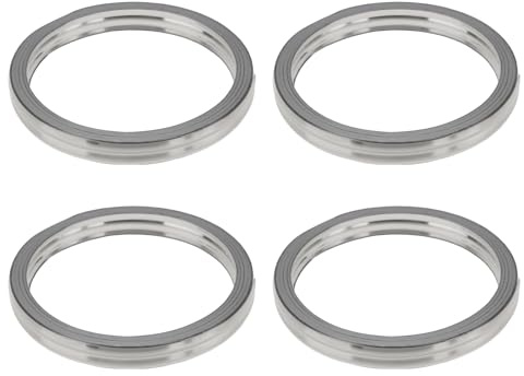 Briny River 4pcs Motorcycle Exhaust Manifold Gasket 45mmx5.3mm Compatible with Aprilia Compatible with Suzuki