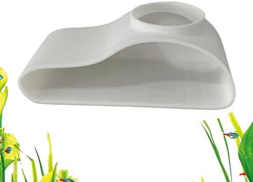 Gcerfby akvarium underjordisk tunnelgrotta naturlig kurva | akvariedekoration - dekorativt Betta fiskhus | för hobbyister loach kontor lägenhet hotell sportfiskare män fäder pojkvänner restaurang