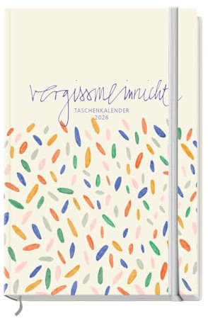 vergissmeinnicht 2026 - Taschenkalender