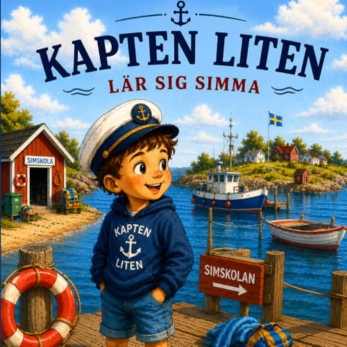 Kapten Liten: Lär sig simma