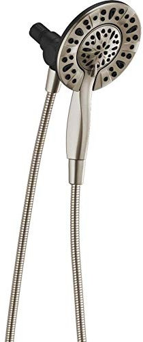 Delta In2ition Satin Nickel 4-Spray Shower Head with Handheld Shower