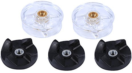 Nimoa 2 Basisgetriebe + 3 Blade Zahnräde, Ersatzzahnräder, Mixerteile Ersatzteile und Bla-de-Gears-Ersatzteile für Magic Bu-llet 250W Juicer