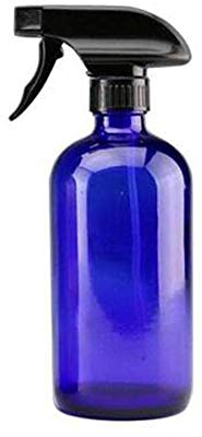500ML Flacon Vaporisateur en Verre Bleu Conteneur de Bouteille en Verre de Boston Avec Pulvérisateurs Pour Aromathérapie Huiles Essentielles Soins de Beauté Coiffeur Flacon Pulvérisateur