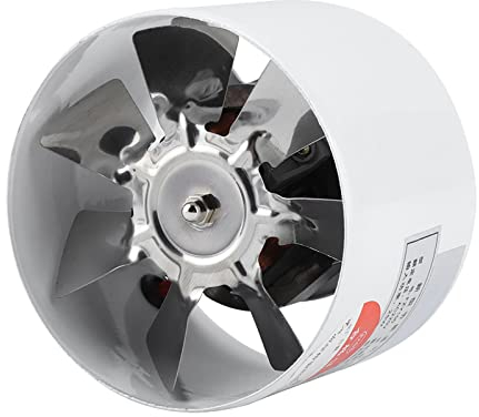 Ventilador de escape de cocina de 30 W 220 V, ventilador de escape montado en la pared de bajo ruido para ventilaciones del hogar, ático, cocina, baño, sótano