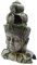 Aquarium-Dekorationen, Buddha-Statue, tragbar, Aquarium-Versteck, Dekoration, Landschaftsbau, Unterschlupf, Höhle, 28,50 x 19,50 x 14,00 cm