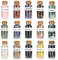 15Pcs Crystals Gemstone Bottles Set, Healing Crystal Tumbled Stones Collection Kit Natural Quartz Gravel Wishing Bottle, Reiki, Healing, Meditation, DIY Decorations