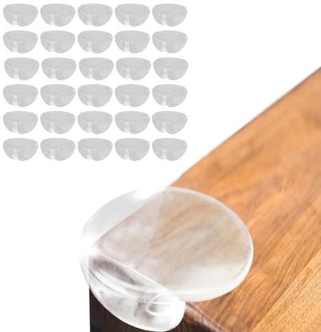 30 Protector Esquinas Bebés，Protector Esquinas Muebles，esquineras Protectoras bebeAdecuados para Varios Muebles y proporcionan protección contra Lesiones causadas por Las Esquinas