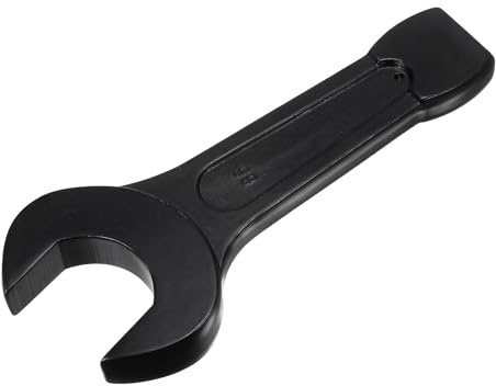 sourcing map 85mm Open End Impact Spanner, High Tensile Steel Single Head Wrench Hand Tool