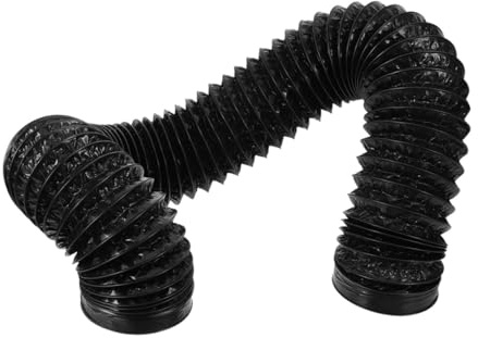 WOONEKY Manguera Flexible de Ventilación de Aluminio Reforzado para Secadora Aislado Resistente al Calor para Expulsión de Aire y Humedad Lavanderías