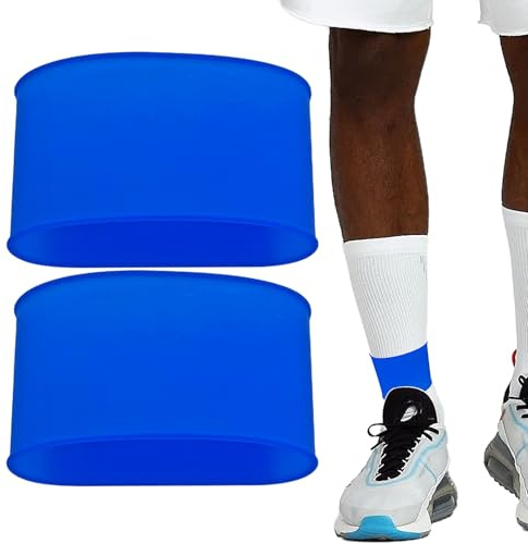 Benvärmare i silikon – träningsbälte, halkfria sportstrumpor, silikonleggings och ärmar, unisex träningstillbehör för fitness, löpning och träning