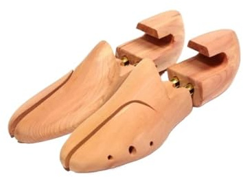 GIJMZY Árbol De Zapatos Madera Ajustable Doble Tubo For Hombres Y Mujeres(EUR39-40)