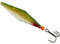 Fladen Trout Kite Inline, freilaufender Meerforellenblinker in 10, 12 g Version, bleifrei (Light Green Glitter)