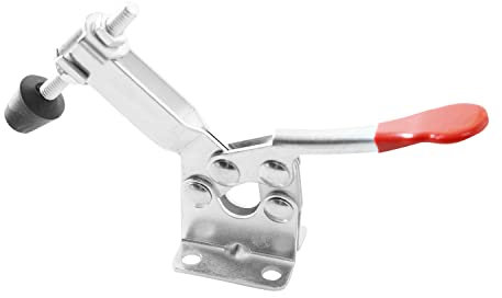 Ohamtes 1PCS 304 Stainless Steel Type 225D, 200KG 440 lbs gripping Force, Quick Release Tool, Hand Toggle Locking clamp, Horizontal Quick clamp, Tool clamp