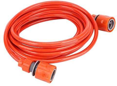 Hztyyier Extensión de Manguera de Jardín, Agua Corta, Suave, Flexible, a Prueba de Explosiones, 6 Metros, Alta Presión, Resistente Al Desgaste, Tubería de Agua de Plástico para Jardín