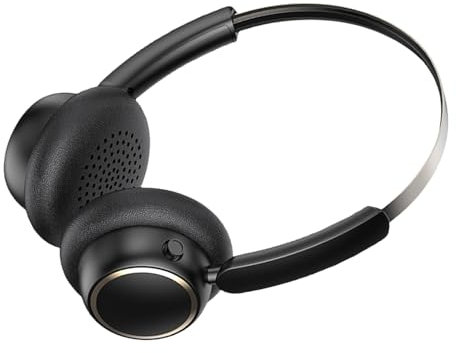 Cuffie per ascoltare musica, cuffie sovrauricolari con cancellazione del rumore, design retrò, strumento audio per guardare video, corsa, lavoro