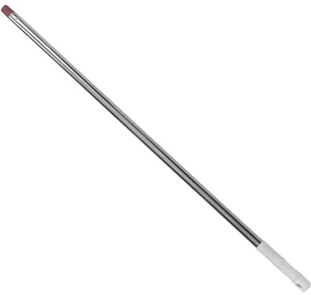 Gatuida Ersatzbesenstiel Aus Edelstahl Und Kunststoff Moppstiel Mit Gewindeende Langlebig Und Wartungsarm Für Haushalt Und Reinigung