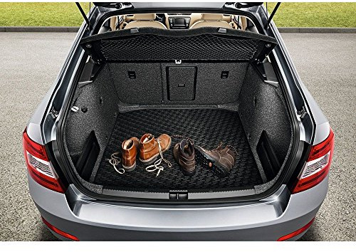 Skoda 5E9061160 Kofferraumschale Kofferraumeinlage Gummi Gepäckraumschale mit Schriftzug