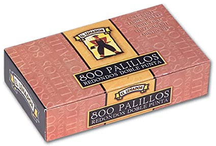 NO DISPONIBLE 77378 Lot de 12 étuis 800 unités de baguettes El Bûcheron, multicolore