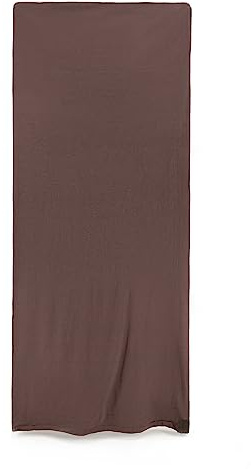 Alephnull Sac de couchage en polaire pour randonnée, camping (marron, 180 x 80 cm)