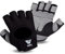 WESTWOOD FOX Fitness Handschuhe Atmungsaktive Trainingshandschuhe für Damen und Herren Gewichtheberhandschuhe Bodybuilding Gym Übung rutschfestes Crossfit Krafttraining (Black Short Strap, M)