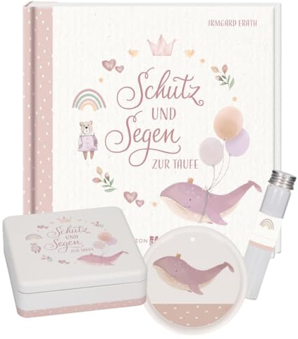 Schutz und Segen zur Taufe. Mädchen: Geschenkset