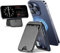Mag-Safe Wallet Magnetic Wallet for iPhone,Card Wallet Stand Adjustable Leather Magnetic Card Holder for iPhone 16 Pro Max/16 Plus/16 Pro/16/15/14/13/12 Series,Not for iPhone 13/12 Mini (Black)