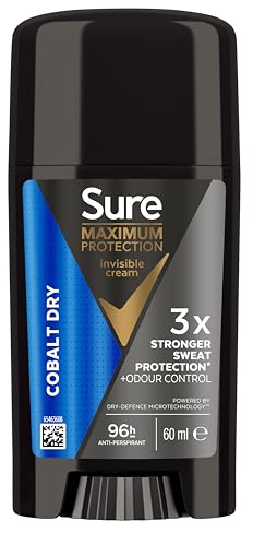 Sure Men Maximum Protection Cobalt Dry Anti-Perspirant Cream 60 ml