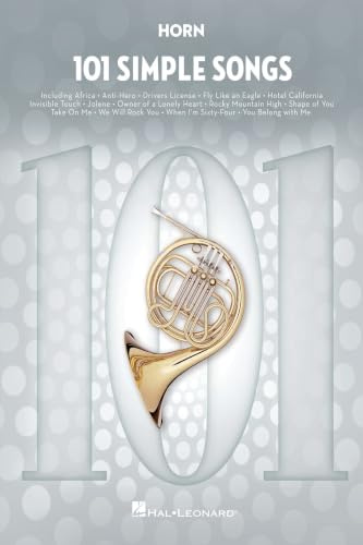 101 Simple Songs. French Horn Solo.: For Horn