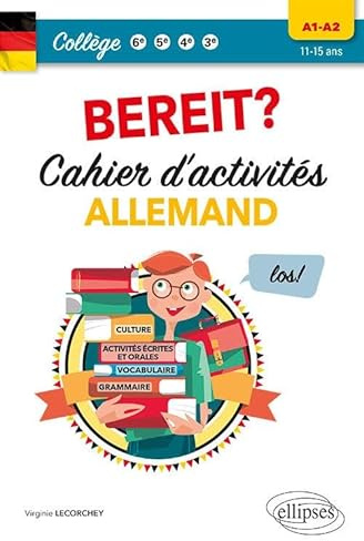 Allemand. Bereit ? Cahier d'activités pour le collège. A1-A2 [cycle 4 (5e-4e-3e) et 6e bilangue