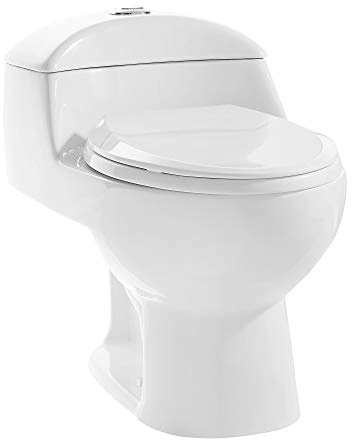 Swiss Madison SM-1T803 Chateau Elongated Toilet Dual Flush 0.8/1.28 Gpf (Soft Closing Quick Release Seat Included)