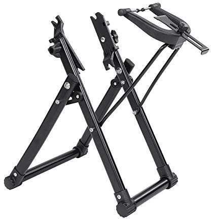 lyrlody Supporto di riparazione per bicicletta in lega di alluminio, supporto per ruote da 12 a 73,7 cm