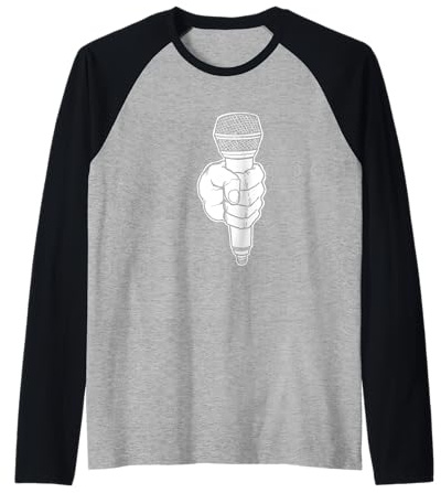 Microphone à main Hip Hop Manche Raglan