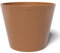 POTS&MORE Pot de Fleurs Conico 40 VP014003 (diamètre 40,8 cm, Forme Ronde, Couleur Terre Cuite, Hauteur 33,2 cm, Pot en Plastique, pour Plantes d'intérieur)