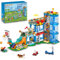 HOGOKIDS City Sports Gym Baukasten - 961 Stück Freund Sportzentrum Fußball Basketball Klettern Schwimmen Boxen Skateboard Bausatz Spiele Spielzeug Geburtstags Geschenk für Kinder Mädchen Jungen 6 7 8+