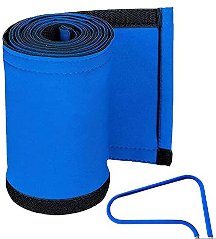 Wangduodu Cubierta de riel de Piscina, barandilla de Piscina, Cubierta Antideslizante cómoda – Funda Deslizante para Piscina en el Suelo y sobre el Suelo