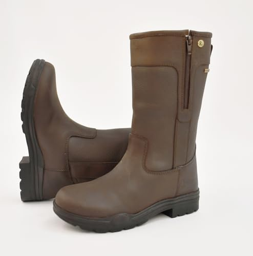 Rhinegold Hampton Country Boot-6-Brown