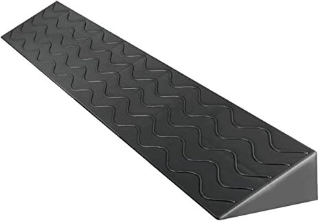 ZTZBFGM Noir,100x12x5cm, Rampe De Seuil De 1 À 10,5 Cm De Hauteur pour Aspirateurs Robots Intérieurs Ou Extérieurs, Salles De Bains, Fauteuils Roulants, Rampes De Trottoir Portables