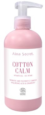 Gel Íntimo Mujer Alma Secret 300ml Con Prebióticos Ácido hialurónico y Arándano rojo – pH Equilibrado – Postparto Sequedad Candidiasis – Natural Vegano y Ginecológico ECOCERT COSMOS ORGANIC