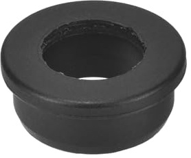 QUARKZMAN kabelgenomföring i gummi, 22 mm ID 32 mm borrhål gummityllor silikon topphat hålstopfen gummitätning gummiplugg skydd av ledningar kablar för kabellegging, svart