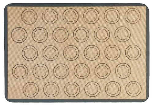 Rdxanc Tappetino multifunzione in silicone per macaron, pratico vassoio da forno per torte, biscotti, pasticcini al forno