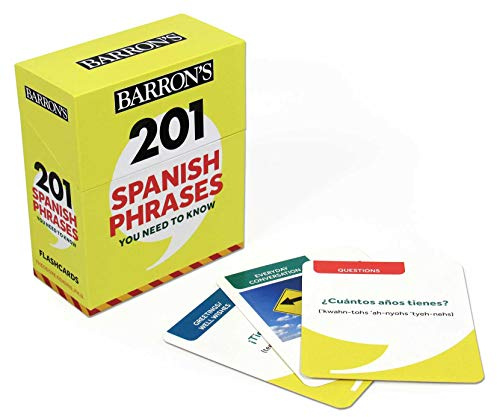 201 Spanish Phrases You Need to Know Flashcards