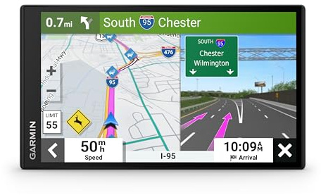 Garmin DriveSmart 71 EX with Traffic, 7-inch Car GPS Navigator with Bright, Crisp High-resolution Maps and Garmin Voice Assist