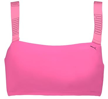 PUMA Bandeau T, Costumi da Bagno Donna, Rosa, M