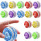 Dhqkqg LED Licht YoYo, Responsive yoyo für Kinder, 15 Stück JoJo Kinder, Leuchten Yoyos für Kinder, Professionelles Yoyo, für Kinder und Anfänger, Yoyo für Geburtstagsgeschenke, Partys und Feiern