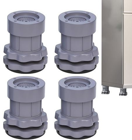 Washing Machine Leveler-4 pezzi di prese per asciugatrice a doppio strato | Pad-sramo di vibrazione con manico del profilo del serbatoio, cuscinetti da vibrazione Nivellier