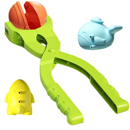 Molde de Bola de Nieve - Fabricante de Bolas de Nieve al Aire Libre, Divertido Clip de Bola de Invierno | Ideal para niños, Adultos, Patio Trasero, Parque de Lucha, Playa, Hielo,