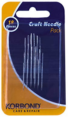 Korbond Craft Needle Pack 18 Pieces