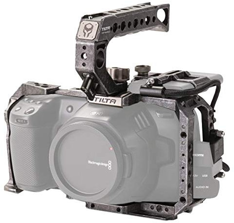 TILTA BMPCC 4K Cage/étui pour caméra Pack de Base pour Blackmagic Cinema Camera 4k 6kTactical Grey TA-T01-B