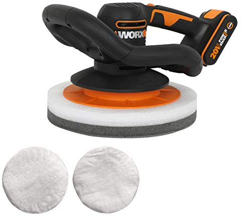 WORX WX856 18V (20V MAX) Cordless Orbital Polisher/Buffer