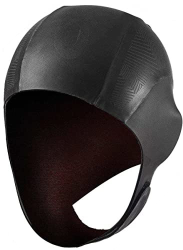 ORCA Thermal Neoprene Badekappe schwarz